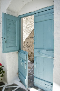 Door in greek Style